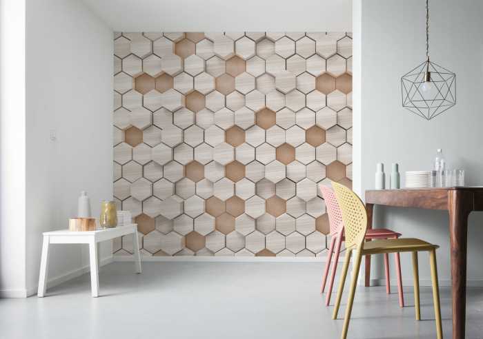 Digital wallpaper Woodcomb Nude