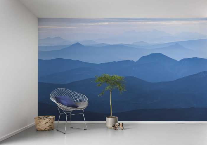 Digital wallpaper Blue Mountain