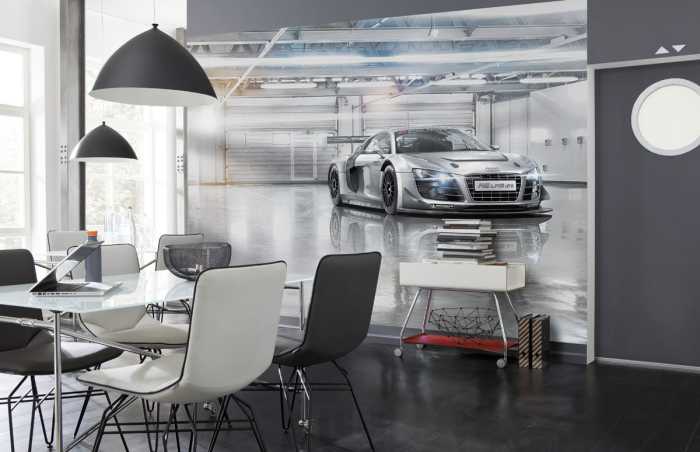 Photomural Audi R8 Le Mans