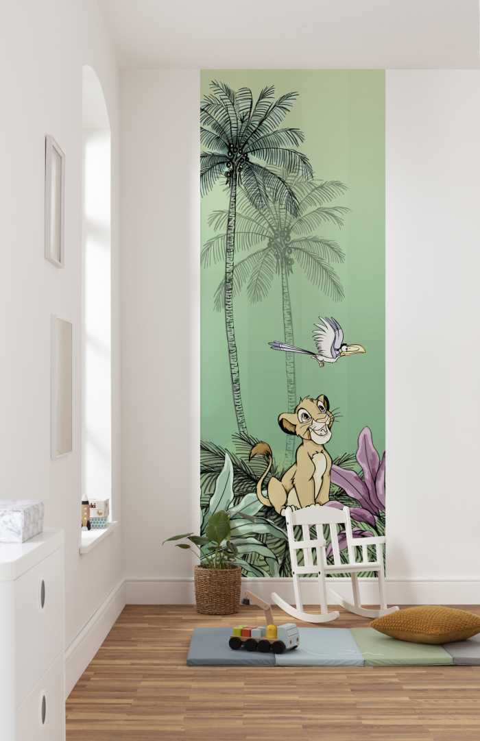 Digital wallpaper Jungle Simba