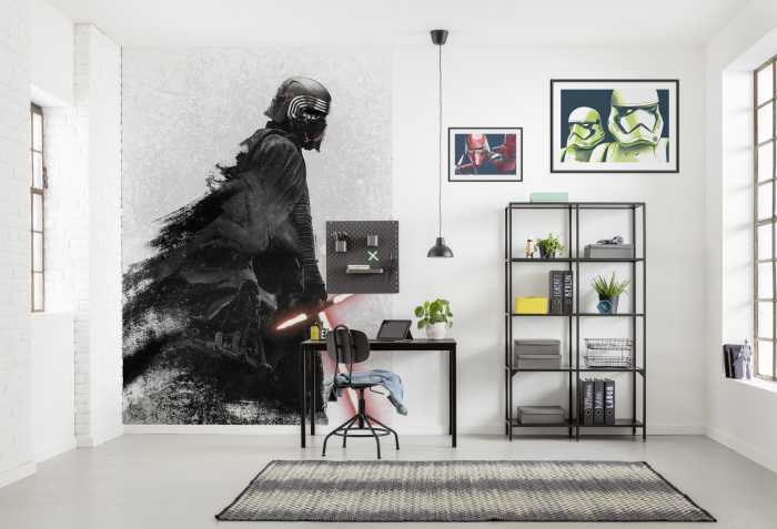 Digital wallpaper Star Wars Kylo Vader Shadow
