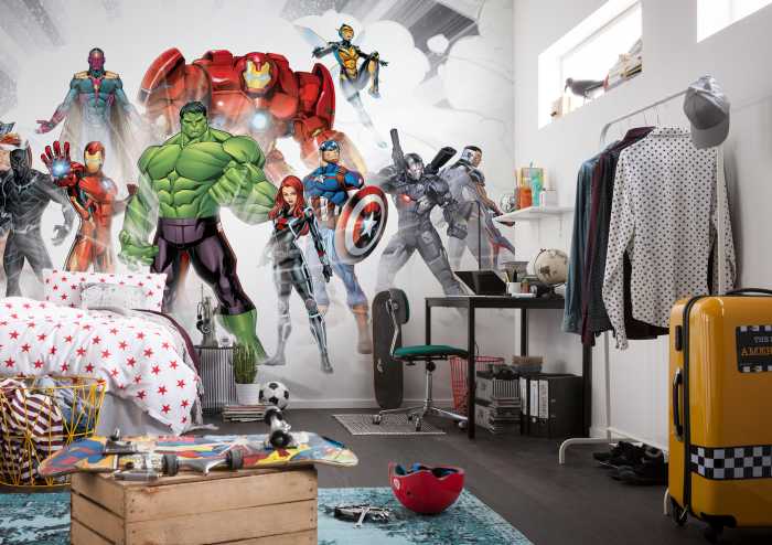 Digital wallpaper Avengers Unite