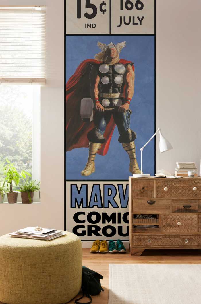 Digital wallpaper Thor Retro Comic Box