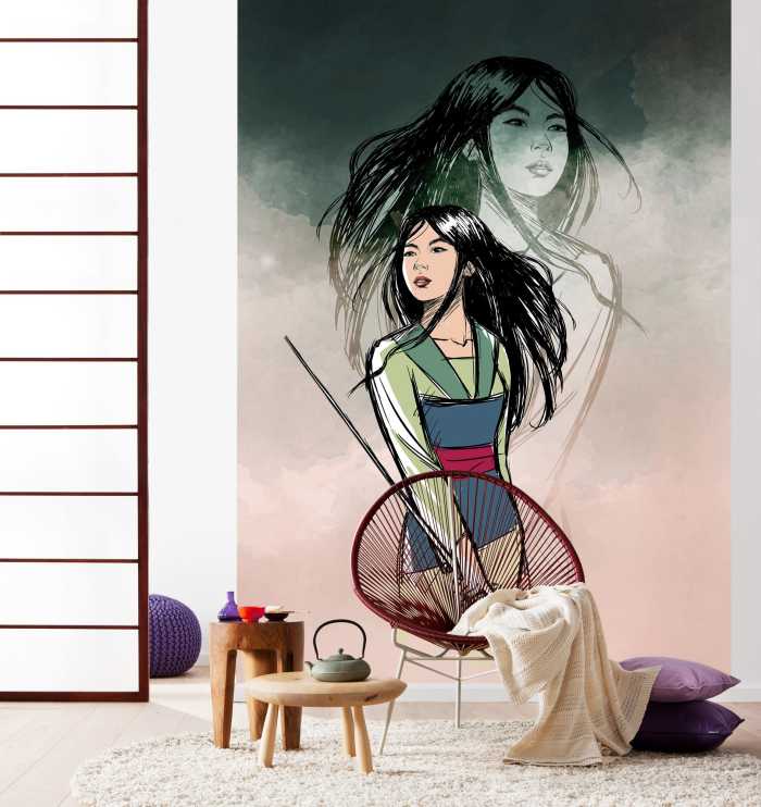 Digital wallpaper Brave Mulan