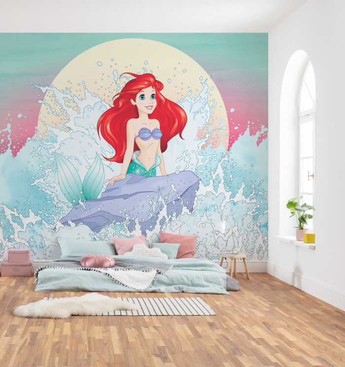 Digital wallpaper Ariel Rise
