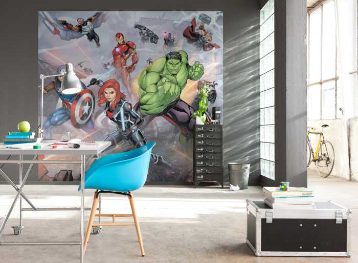 Digital wallpaper Avengers Street Revenge