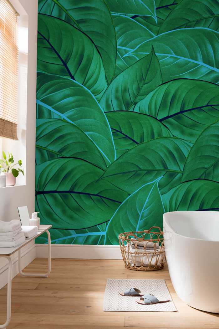 Digital wallpaper Jungle Leaves