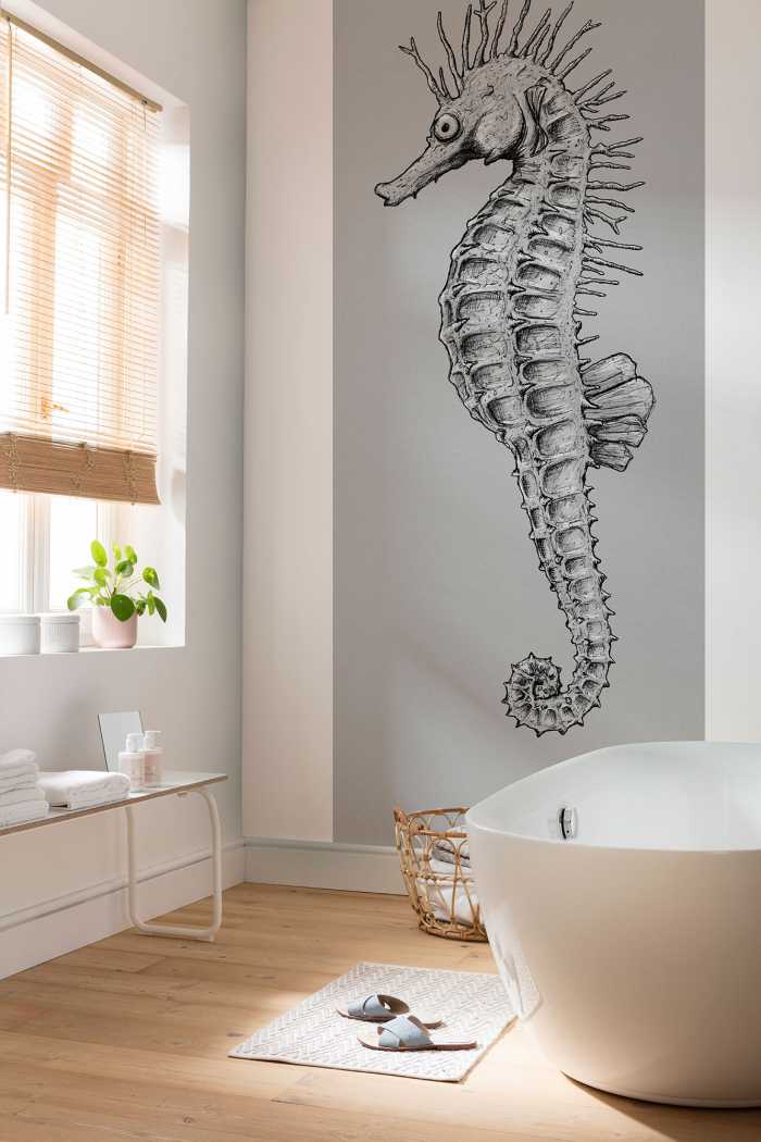 Digital wallpaper Sea Horse