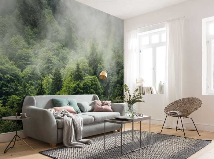 Digital wallpaper Forest Land