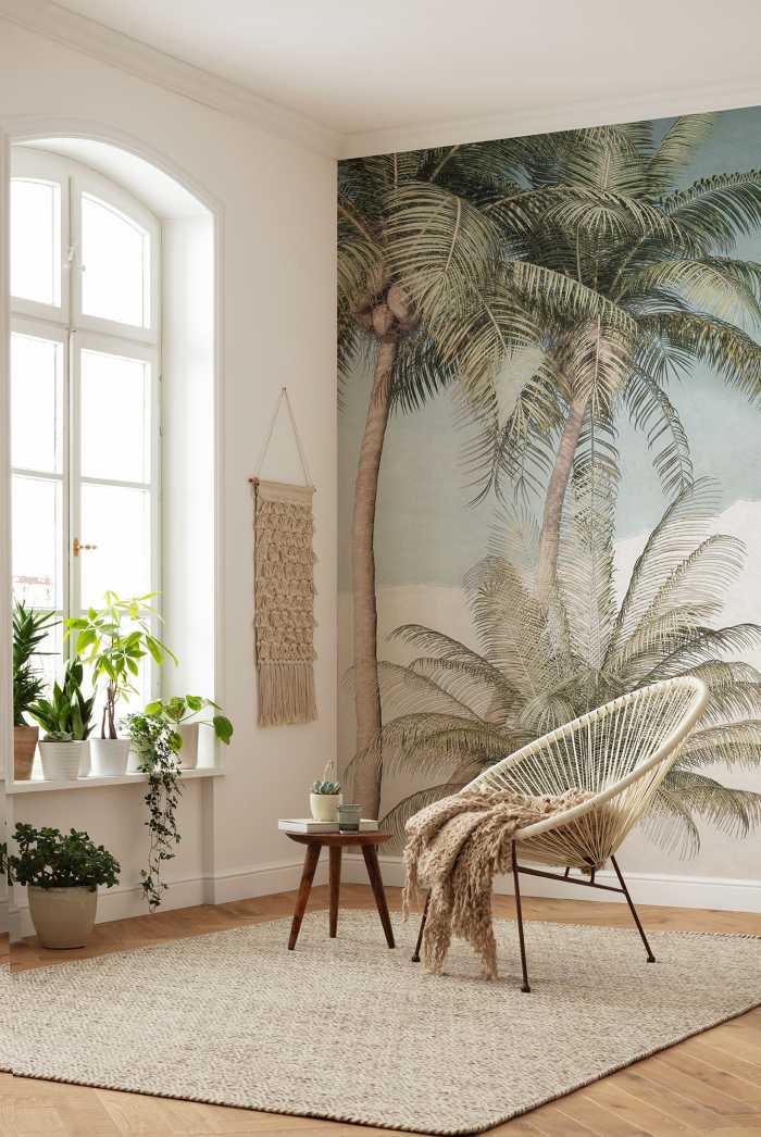 Digital wallpaper Palm Oasis