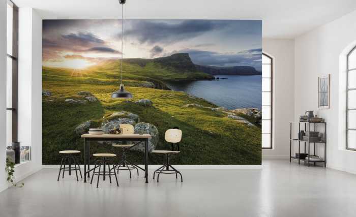 Digital wallpaper Scottish Paradise