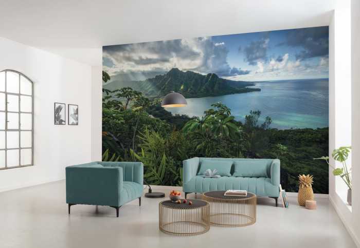 Digital wallpaper Jurassic Island 