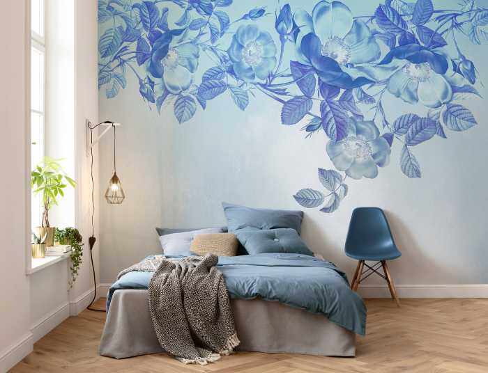 Digital wallpaper Blue Aura