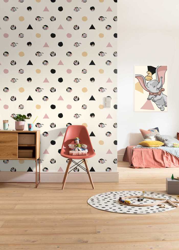 Digital wallpaper Dumbo - Angles & Dots