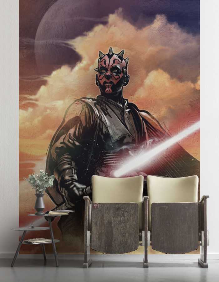 Digital wallpaper Star Wars Classic Darth Maul