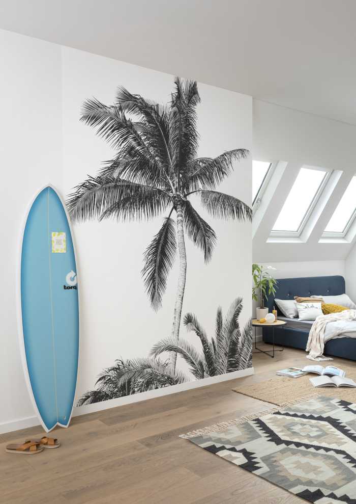 Digital wallpaper Retro Palm