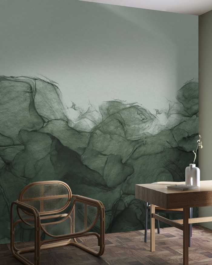 Digital wallpaper Green Dust