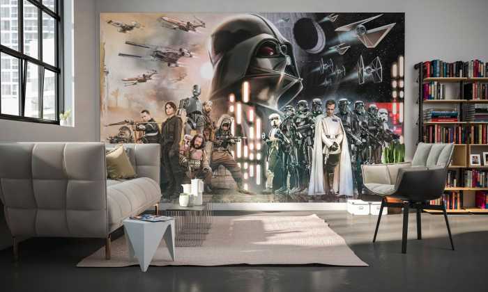 Premium Non-Woven Star Wars Collage