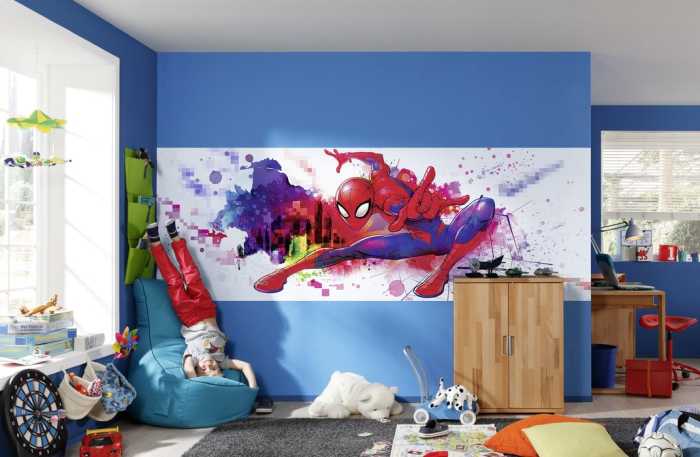 Paper Spider-Man Graffiti 