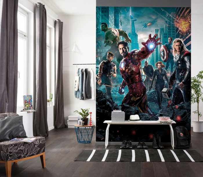 Paper Avengers Movie Poster