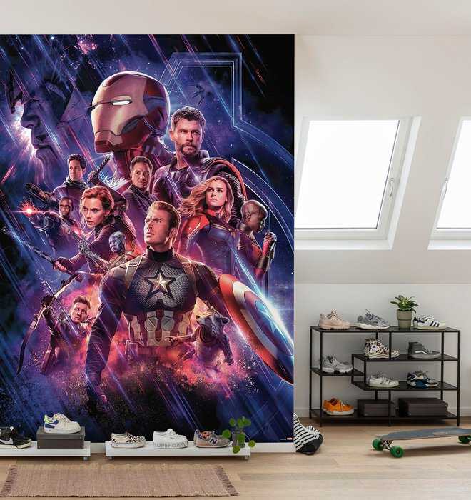 Paper Avengers Endgame Movie Poster