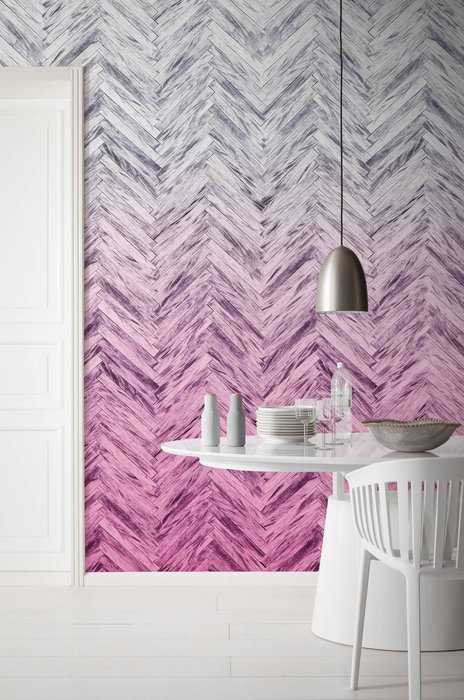 Premium Non-Woven Herringbone Pink