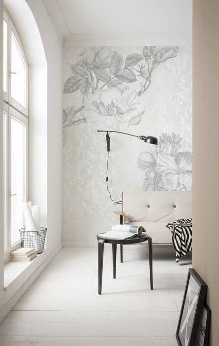 Premium Non-Woven Baroque Grey