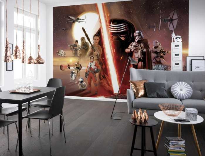 Paper Star Wars EP7 Collage