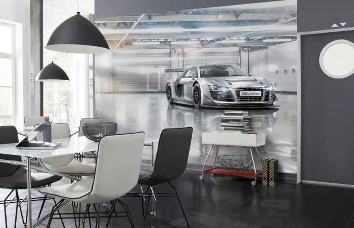 Paper Audi R8 Le Mans
