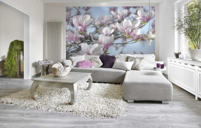 Photomural on paper Magnolia