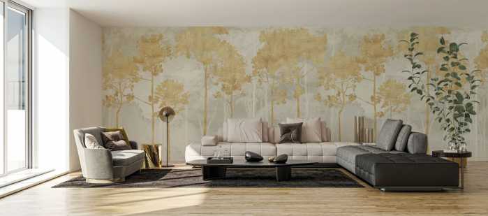 Standard Non-woven Golden Pines