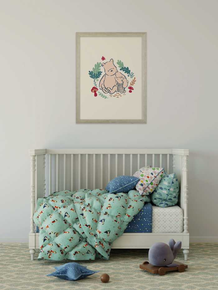 Poster Disney Winnie the Pooh Taking Care