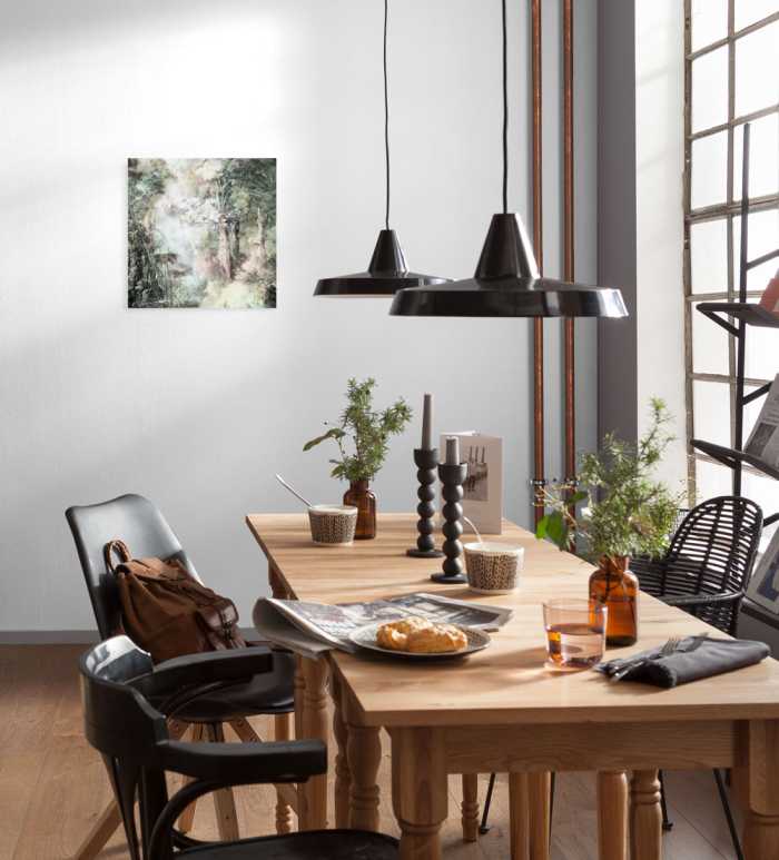 Vlies Bild auf Keilrahmen/ Echtholzrahmen Lost without trace