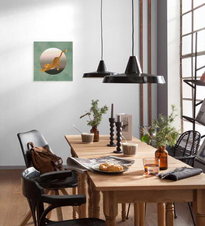 Vlies Bild auf Keilrahmen/ Echtholzrahmen Streched