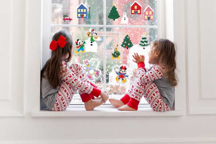 Window sticker self-adhesive foil Disney Mickey Mouse Joyful