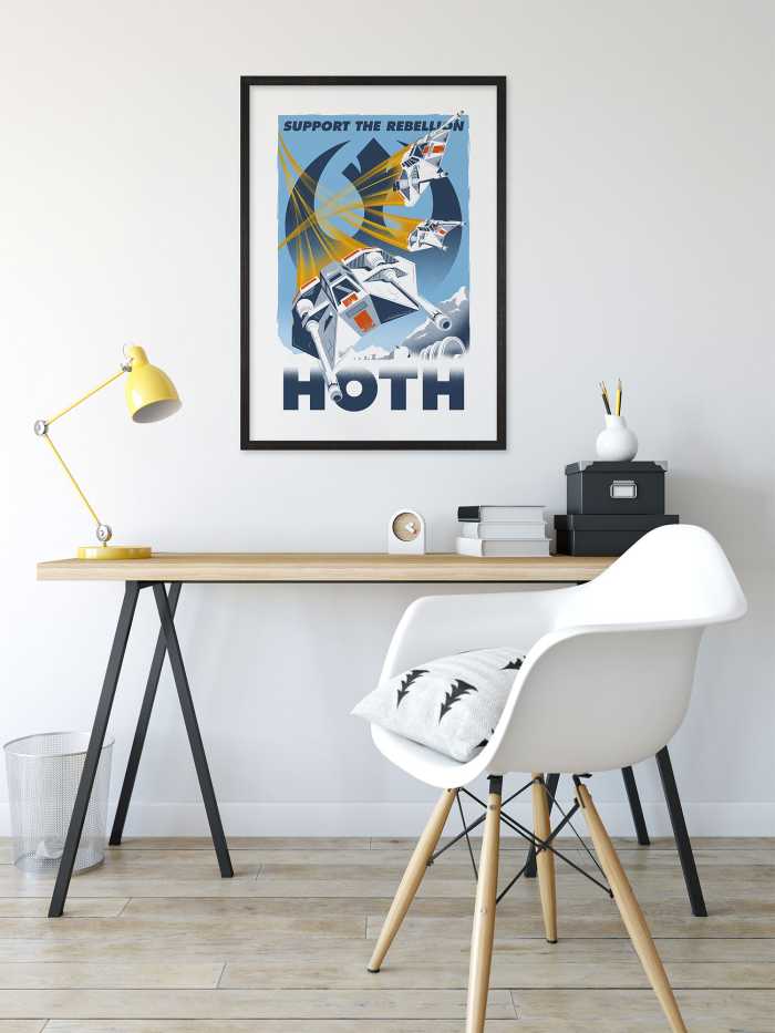 Poster Star Wars - Hoth Temporary Headquarter