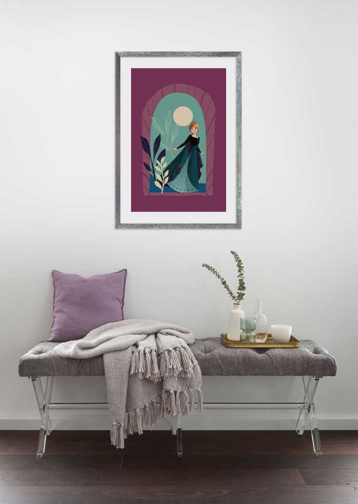 Poster Frozen Midnight Sun