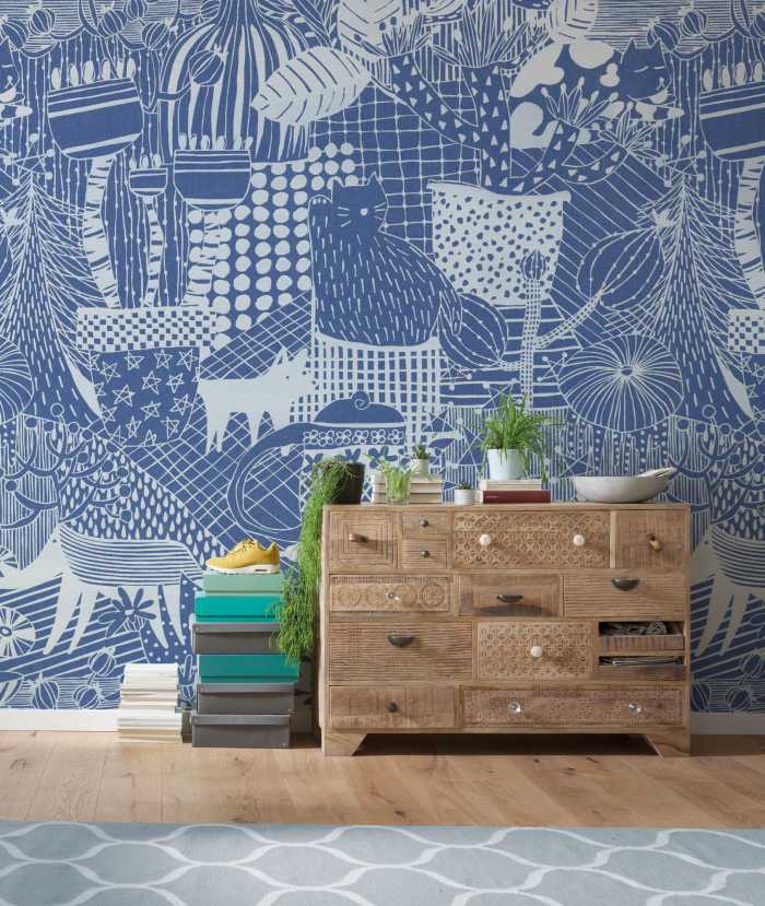 Standard Non-woven Feline Mirage