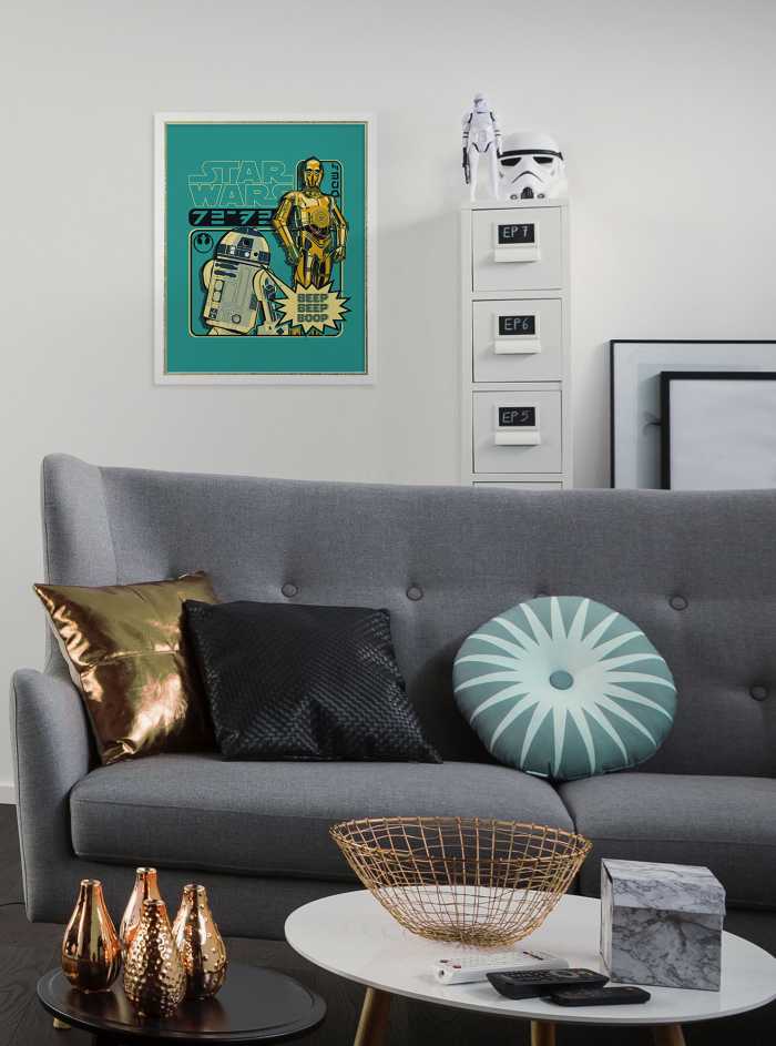 Poster Star Wars Beep Boop