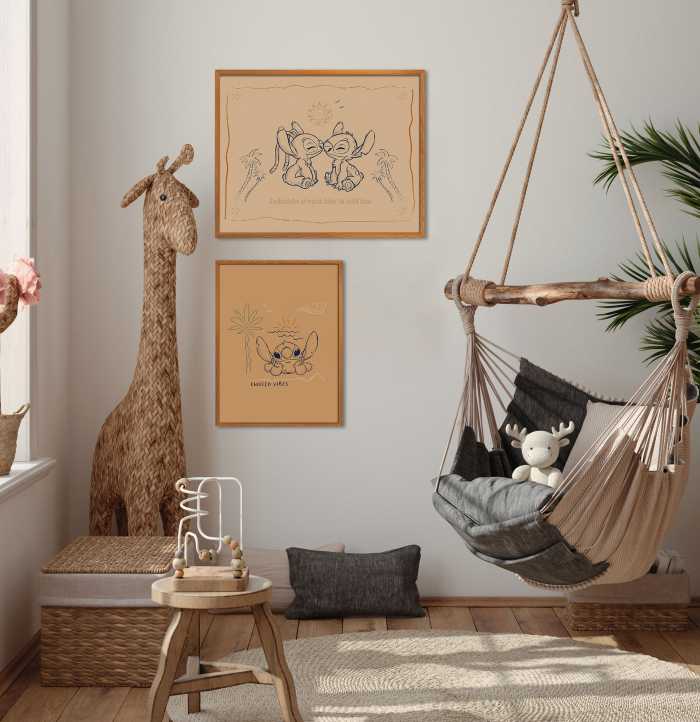 Poster Disney Lilo and Stitch Chilled Vibes