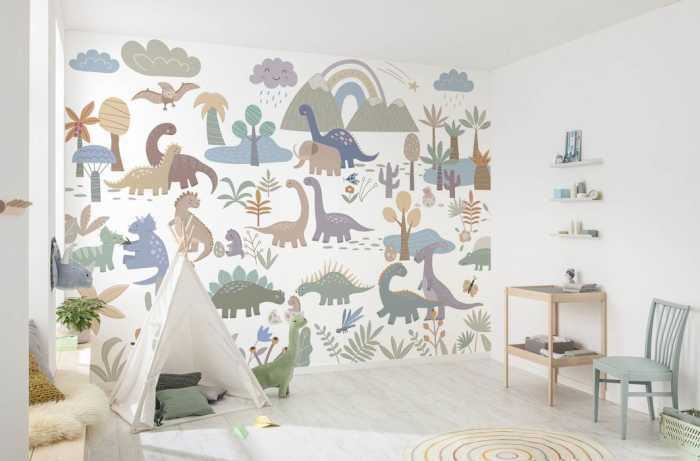 Standard Non-woven Happy Dinos
