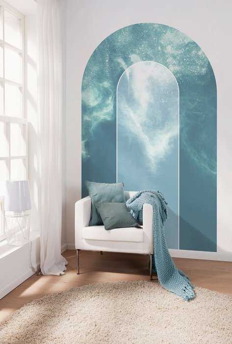 Self-adhesive photo mural on non-woven Tide