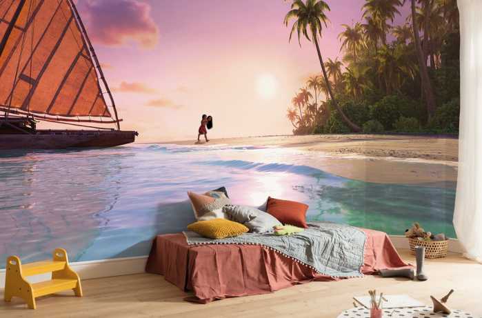 Standard Non-woven Disney Moana 2 Ocean Spirit