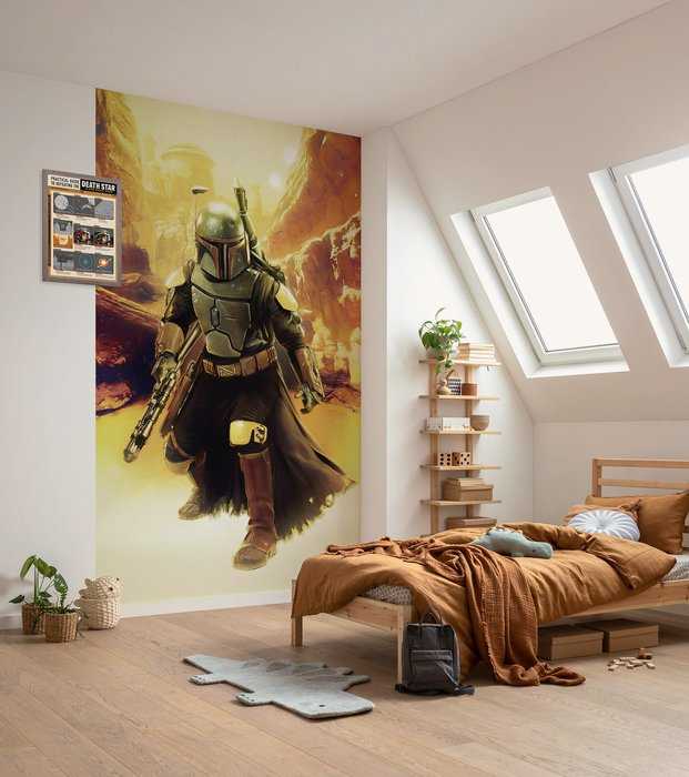 Standard Non-woven Star Wars Boba Fett Sneaking Up