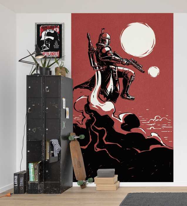 Standard Non-woven Star Wars Boba Fett The Bounty Hunter