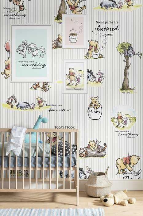 Standard Non-woven Winnie the Pooh Stripes