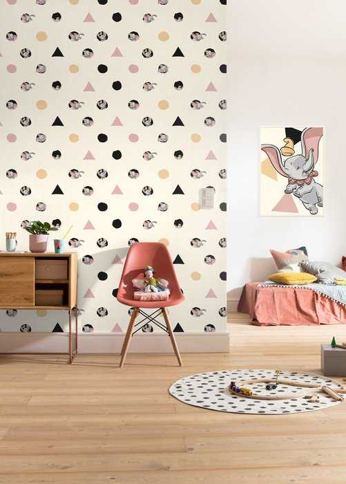 Standard Non-woven Dumbo - Angles & Dots