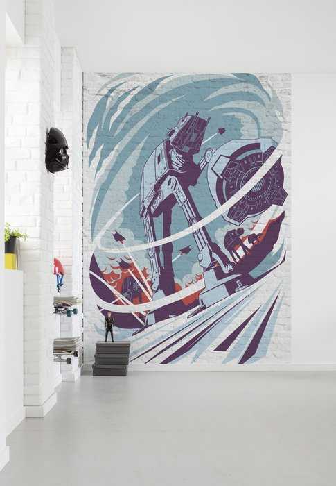 Standard Non-woven Star Wars Classic Concrete Hoth