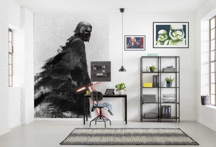 Standard Non-woven Star Wars Kylo Vader Shadow