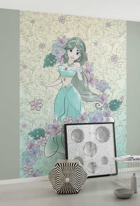 Standard Non-woven Jasmin Pale Flowers